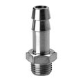 Camozzi BSPp Male Stem Adapter Barbed, G1/4 2601 12-1/4
